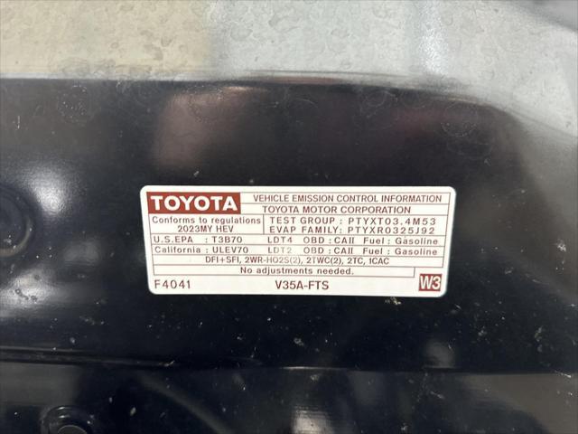 used 2023 Toyota Tundra Hybrid car, priced at $63,813