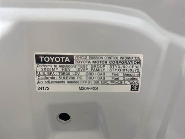 new 2025 Toyota Prius car, priced at $34,379
