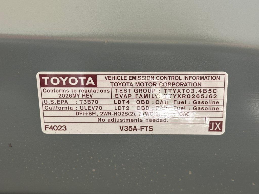 new 2026 Toyota Sequoia car, priced at $81,123