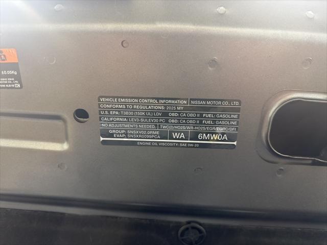 new 2025 Nissan Sentra car, priced at $21,835