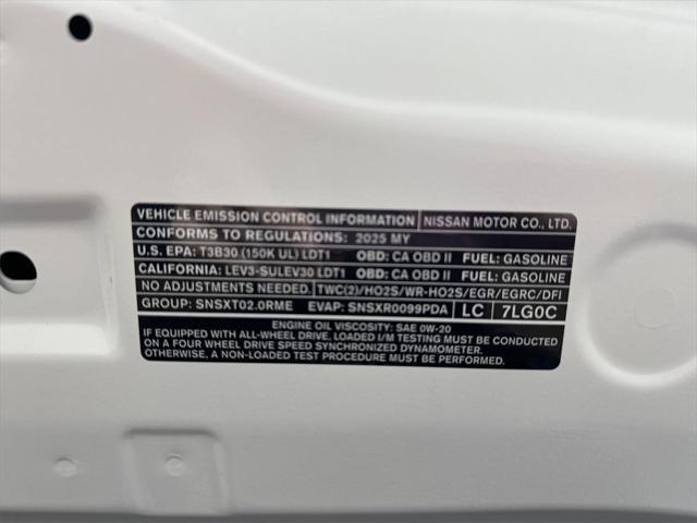 new 2025 Nissan Kicks car, priced at $26,160