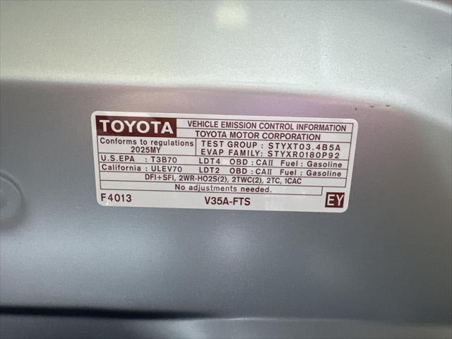 new 2025 Toyota Tundra car, priced at $55,168