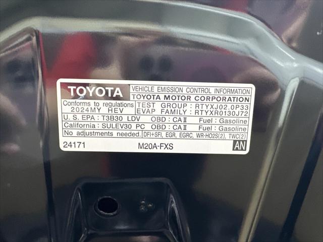 new 2024 Toyota Prius car, priced at $33,058