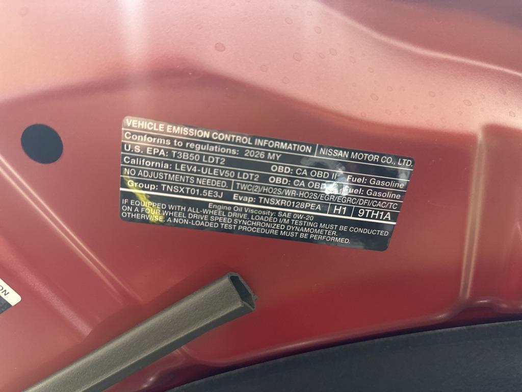 new 2026 Nissan Rogue car, priced at $32,445