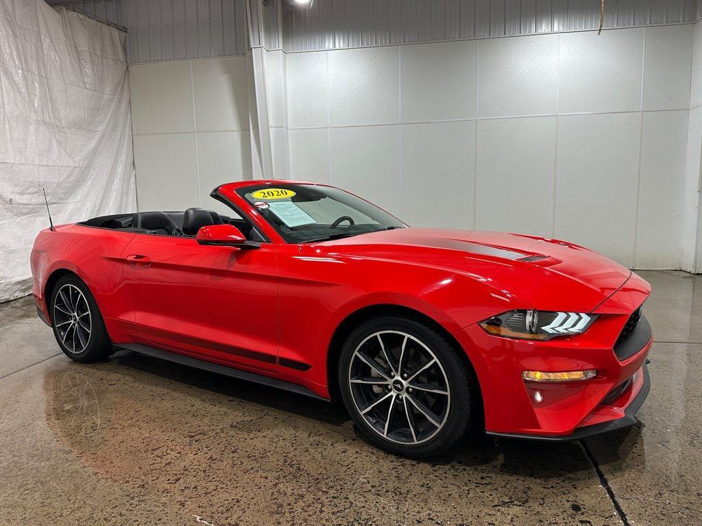 used 2020 Ford Mustang car, priced at $22,999