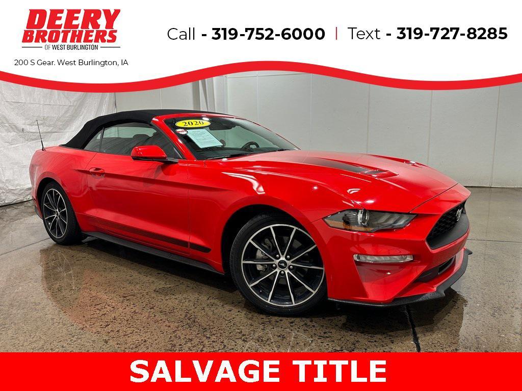 used 2020 Ford Mustang car, priced at $22,999