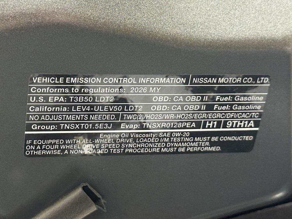 new 2026 Nissan Rogue car, priced at $34,545