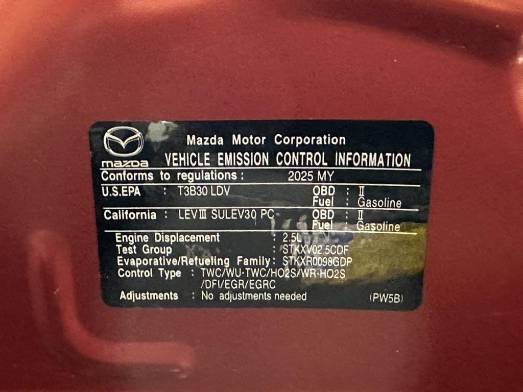 new 2025 Mazda Mazda3 car, priced at $27,120