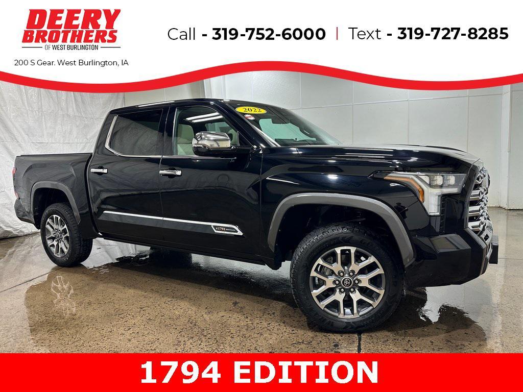 used 2022 Toyota Tundra car, priced at $47,052