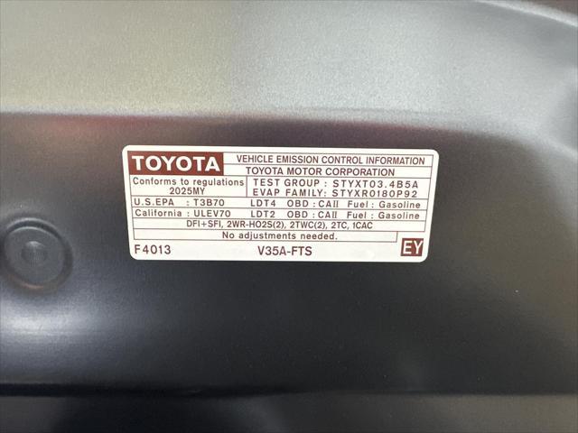 new 2025 Toyota Tundra car, priced at $51,058