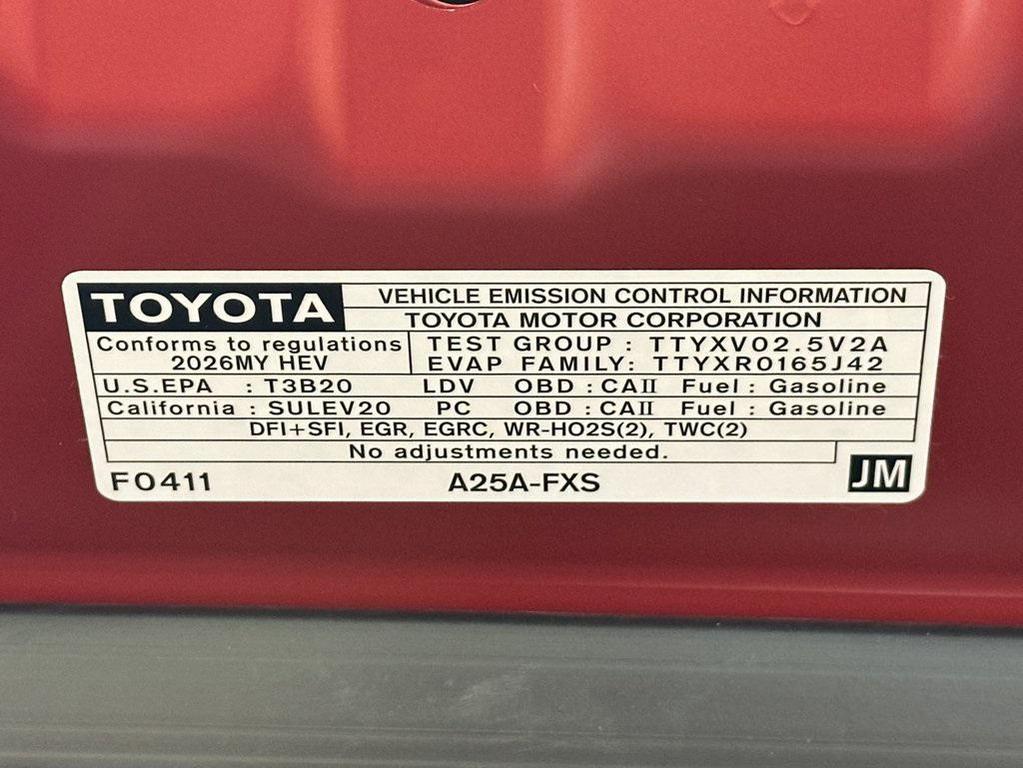 new 2026 Toyota Camry car, priced at $36,003
