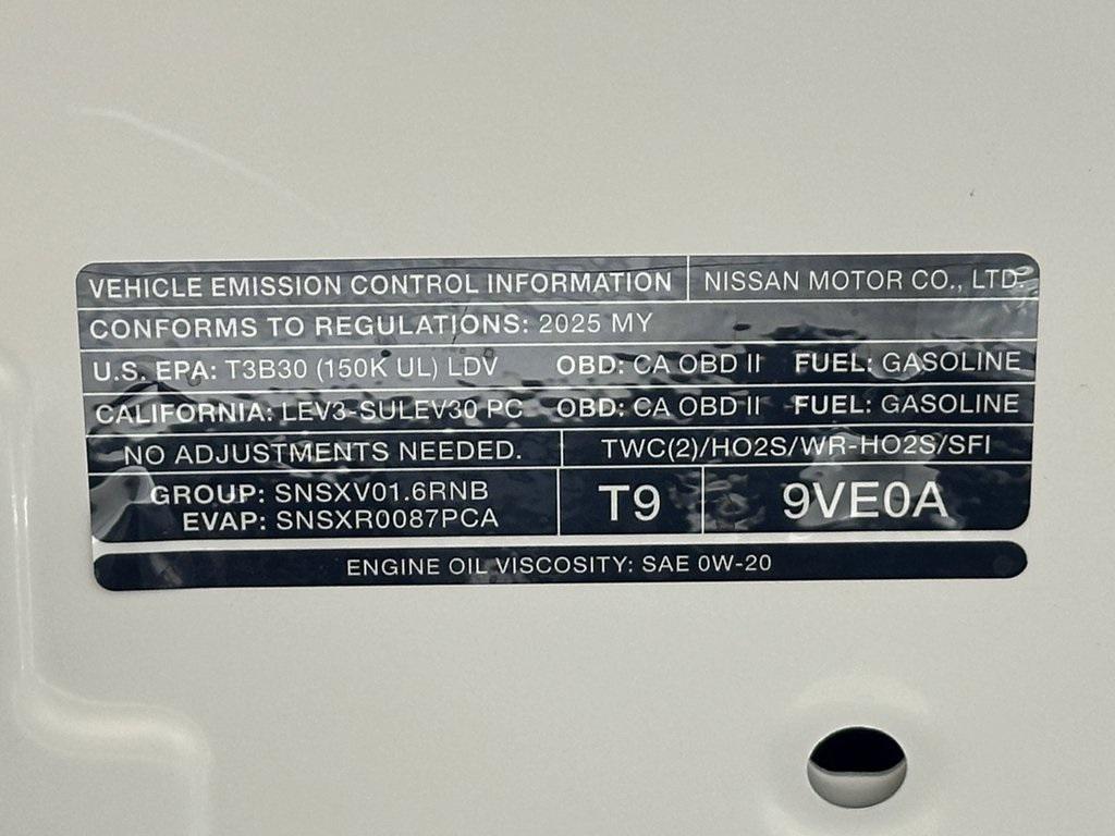 new 2025 Nissan Versa car, priced at $19,999