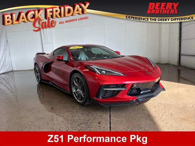 used 2022 Chevrolet Corvette car, priced at $72,990