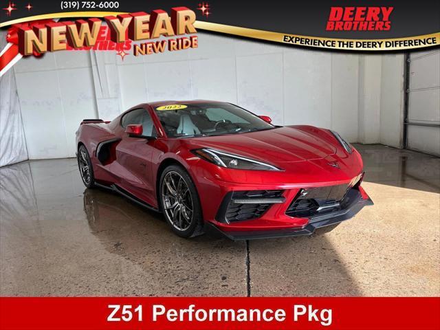 used 2022 Chevrolet Corvette car, priced at $69,750