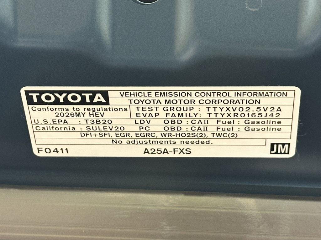 new 2026 Toyota Camry car, priced at $33,403