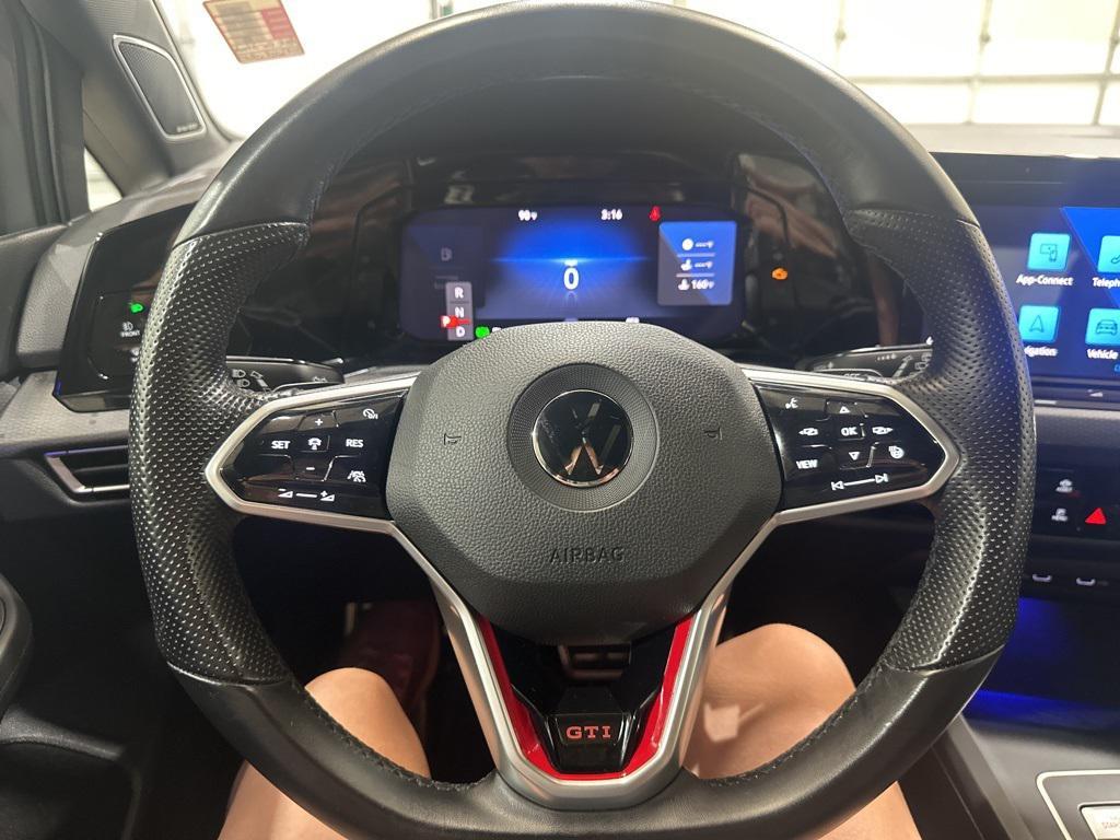 used 2022 Volkswagen Golf GTI car, priced at $21,393