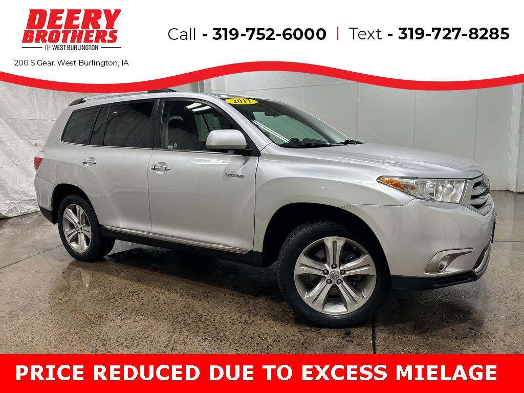 used 2011 Toyota Highlander car, priced at $11,287