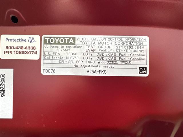 new 2025 Toyota RAV4 car, priced at $35,053