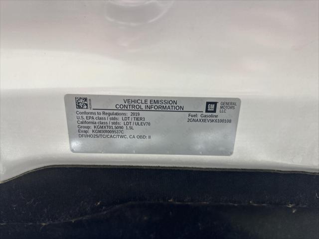 used 2019 Chevrolet Equinox car, priced at $18,500