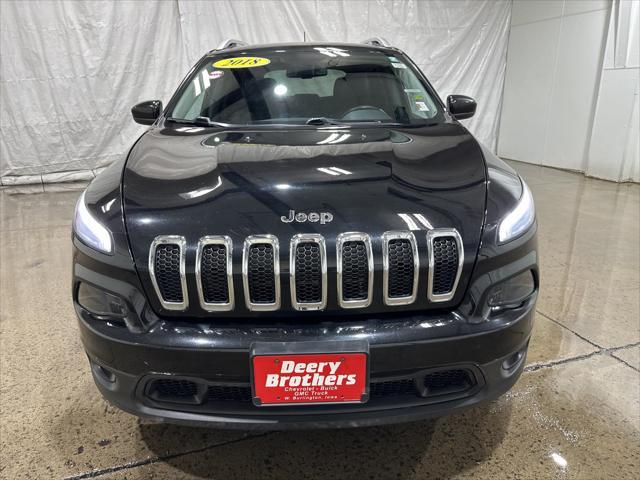 used 2018 Jeep Cherokee car, priced at $15,038