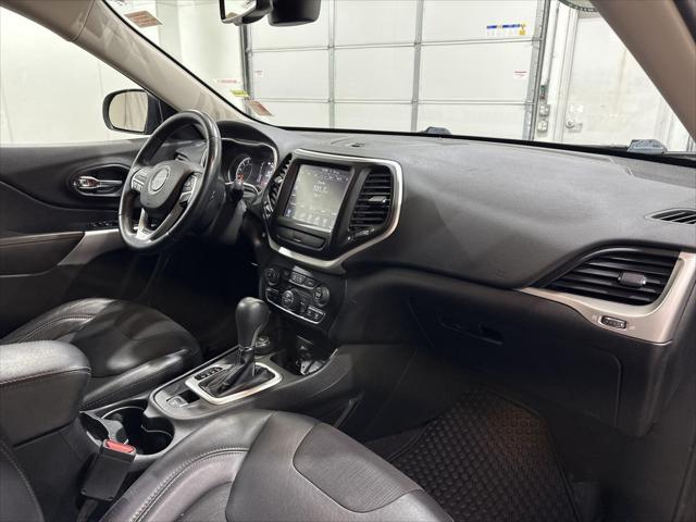 used 2018 Jeep Cherokee car, priced at $15,038