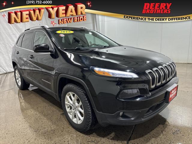 used 2018 Jeep Cherokee car, priced at $15,038