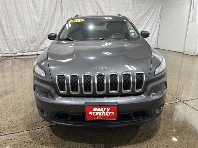 used 2015 Jeep Cherokee car, priced at $12,726