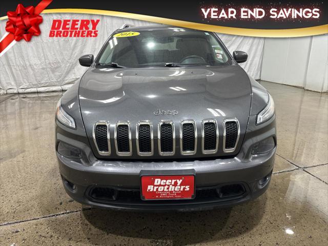 used 2015 Jeep Cherokee car, priced at $12,726