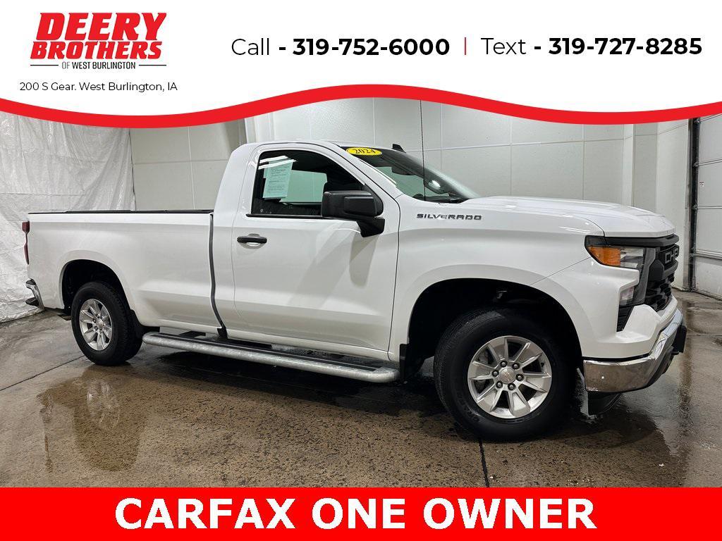 used 2024 Chevrolet Silverado 1500 car, priced at $29,817