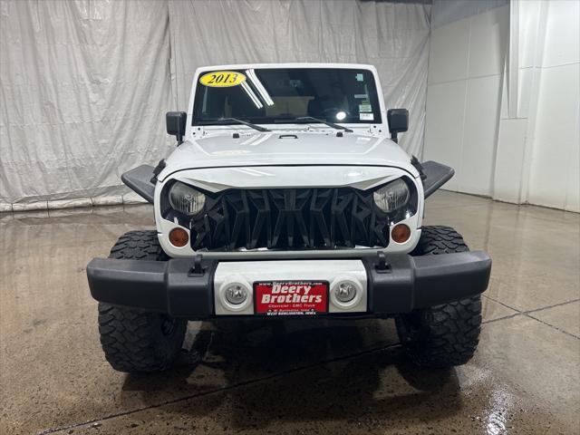 used 2013 Jeep Wrangler Unlimited car, priced at $17,806