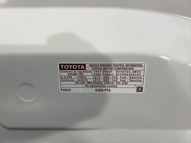 new 2024 Toyota Tundra Hybrid car, priced at $64,625
