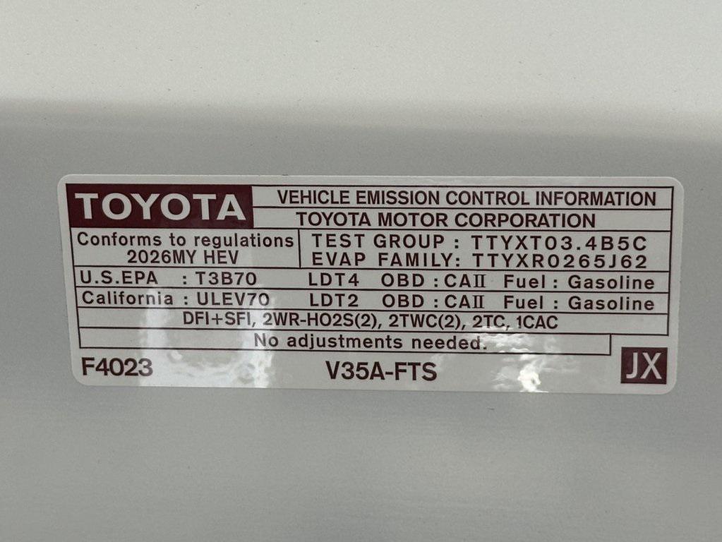 new 2026 Toyota Sequoia car, priced at $81,598