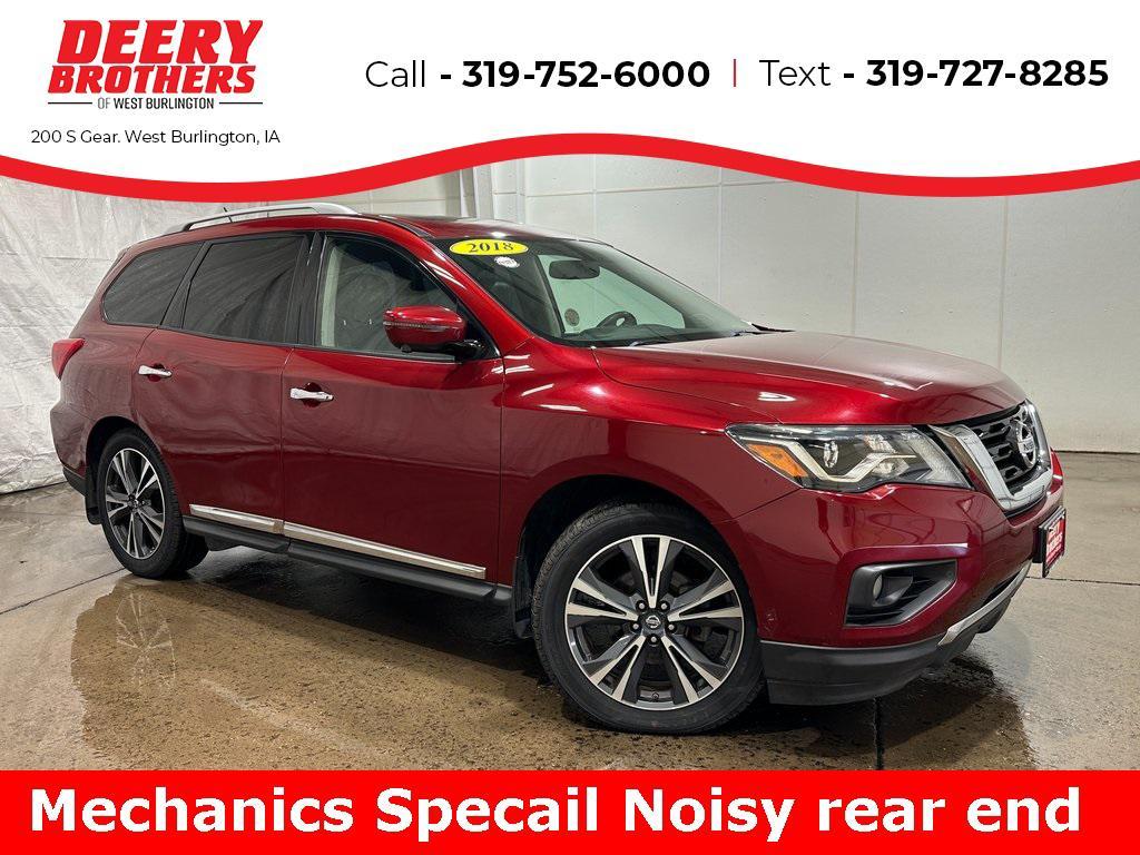 used 2018 Nissan Pathfinder car, priced at $10,999