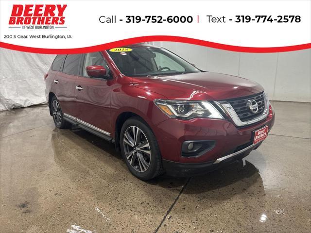 used 2018 Nissan Pathfinder car, priced at $15,375