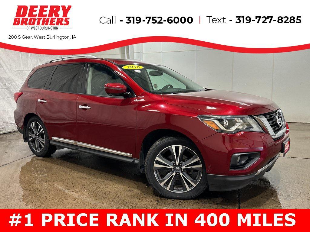 used 2018 Nissan Pathfinder car, priced at $11,999