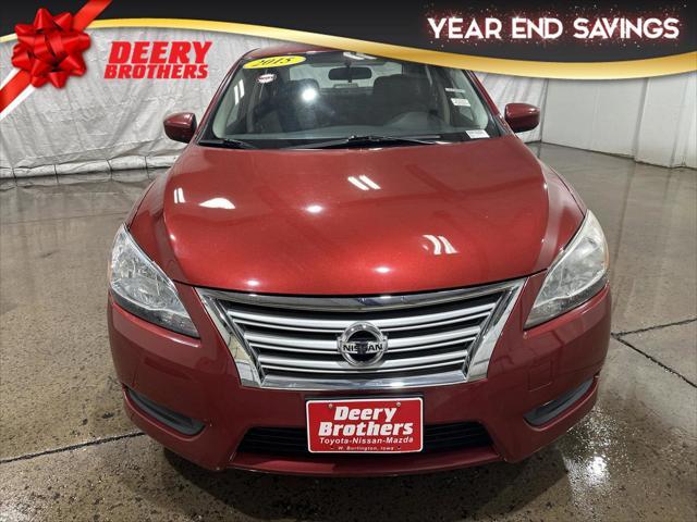 used 2015 Nissan Sentra car, priced at $9,882