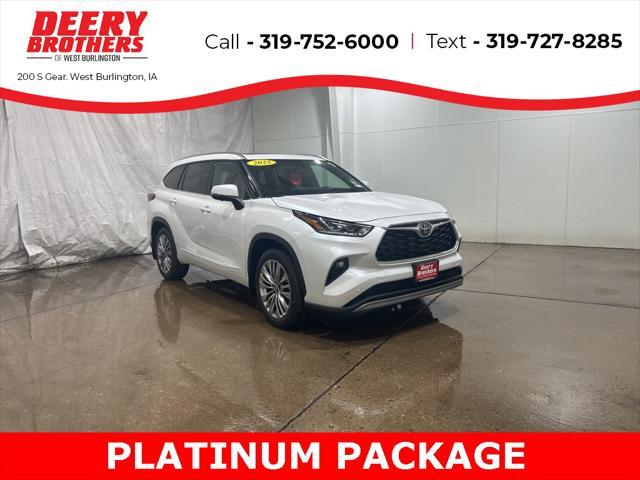 new 2025 Toyota Highlander car, priced at $55,537