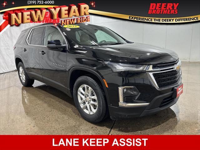 used 2022 Chevrolet Traverse car, priced at $24,988