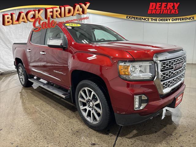 used 2021 GMC Canyon car, priced at $36,074