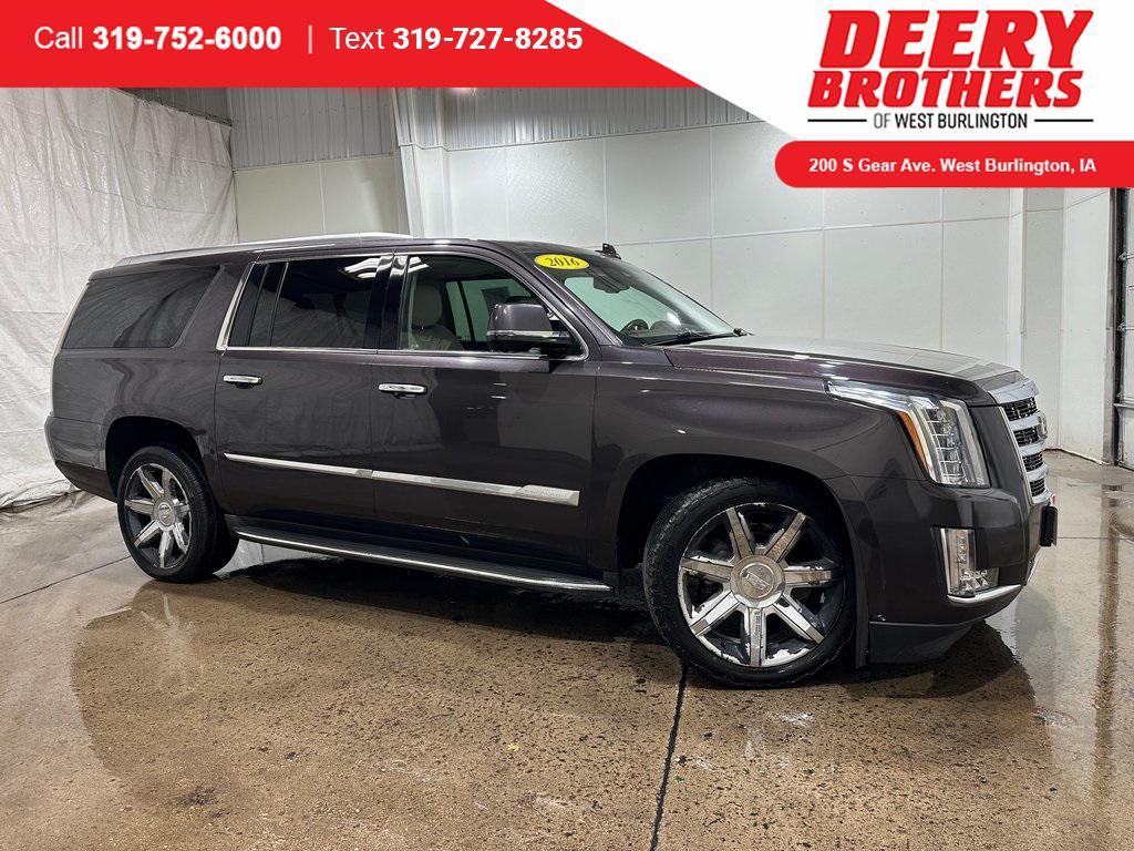 used 2016 Cadillac Escalade ESV car, priced at $19,550