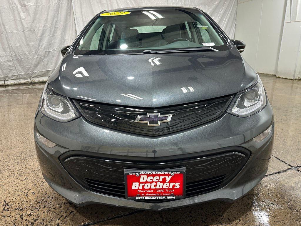 used 2021 Chevrolet Bolt EV car, priced at $15,278