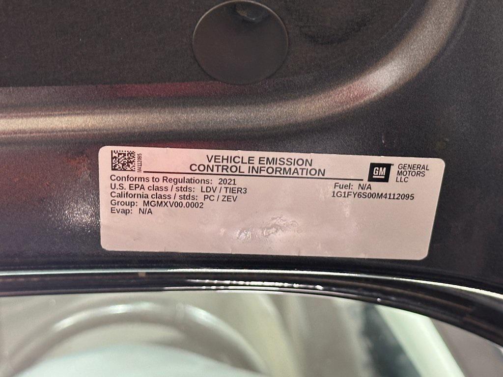 used 2021 Chevrolet Bolt EV car, priced at $15,278