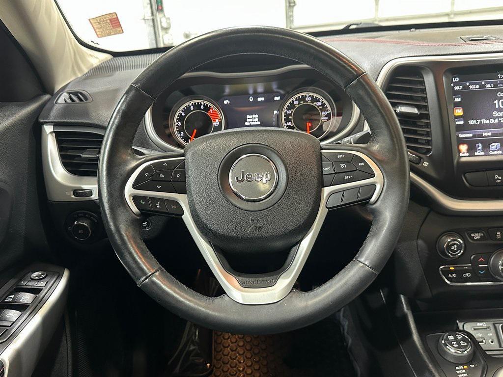 used 2018 Jeep Cherokee car, priced at $18,580