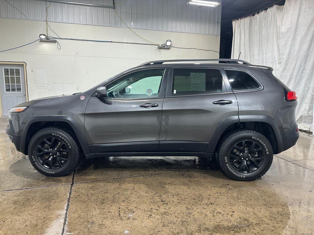 used 2018 Jeep Cherokee car, priced at $18,580