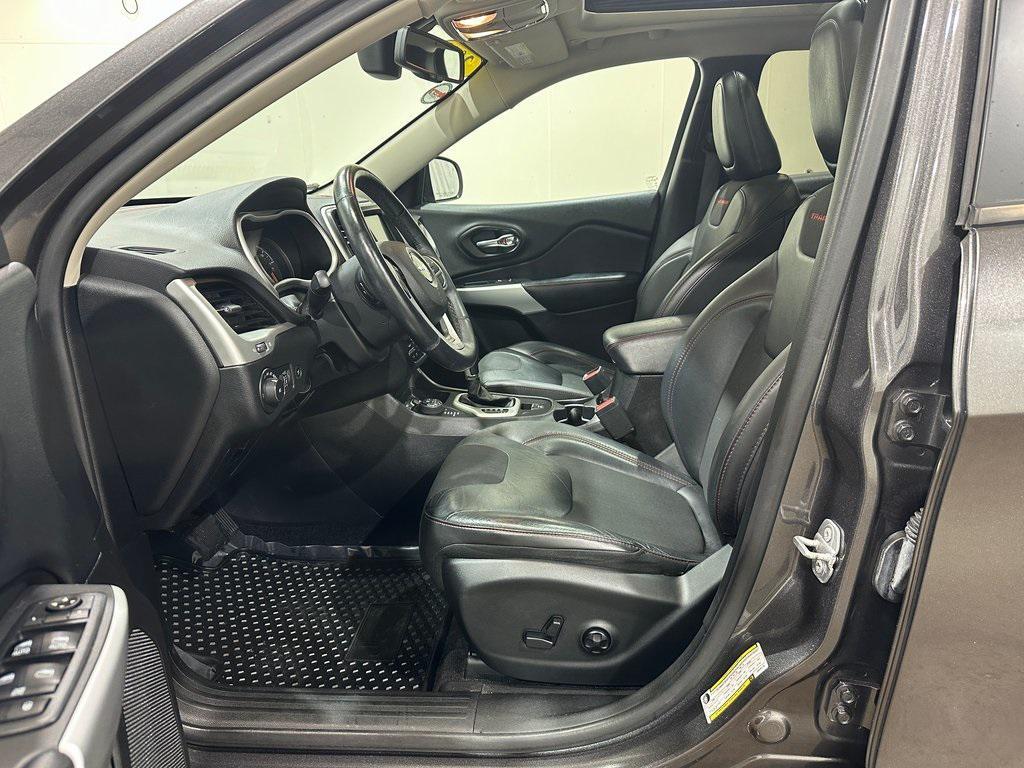 used 2018 Jeep Cherokee car, priced at $18,580