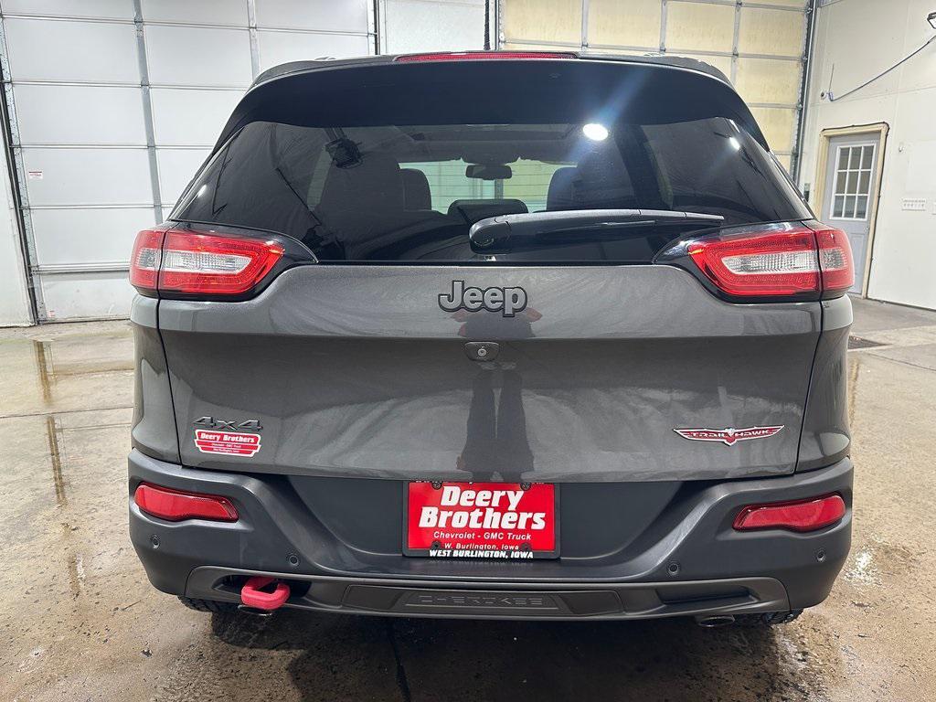 used 2018 Jeep Cherokee car, priced at $18,580