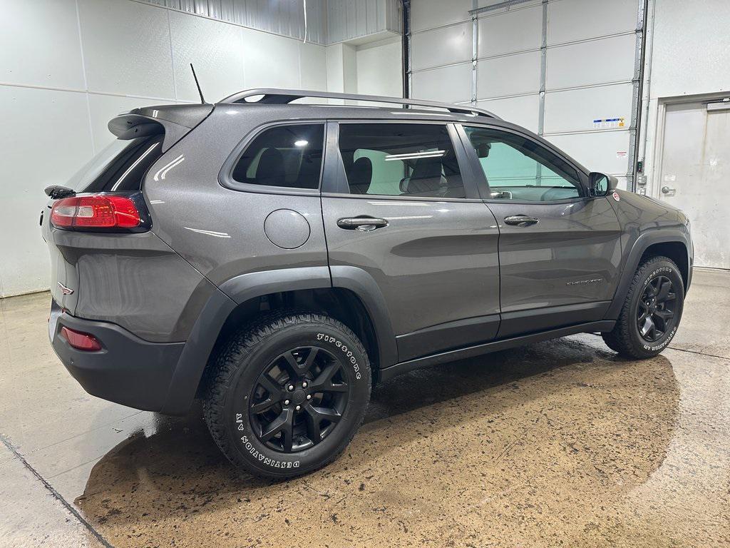used 2018 Jeep Cherokee car, priced at $18,580