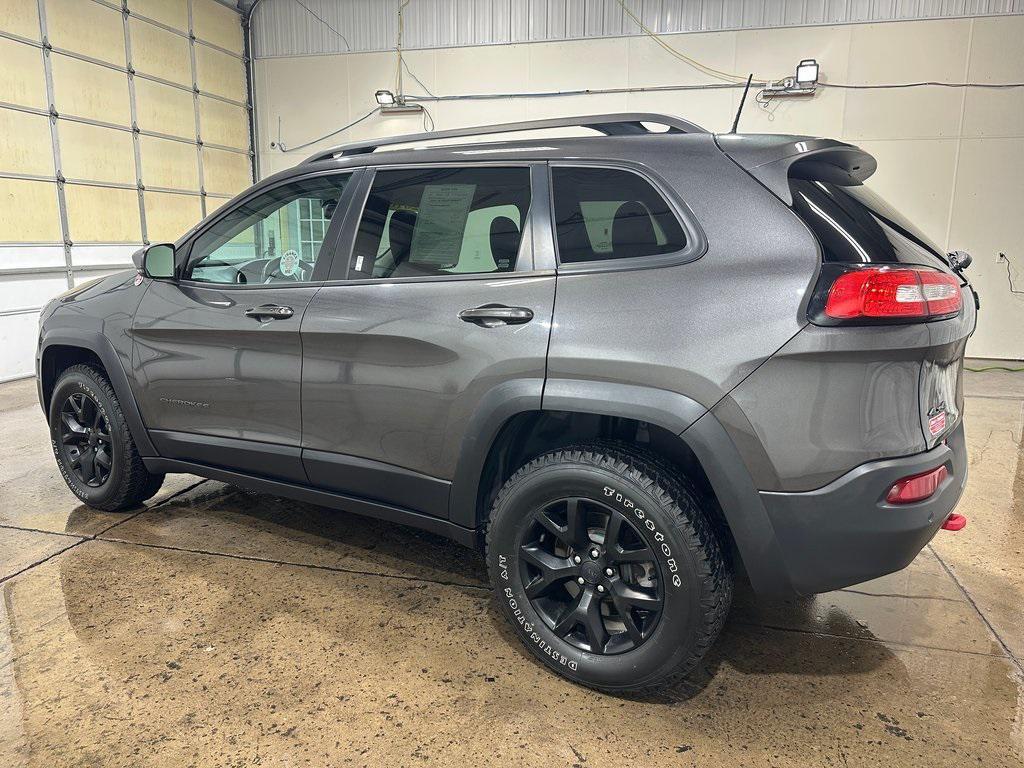 used 2018 Jeep Cherokee car, priced at $18,580