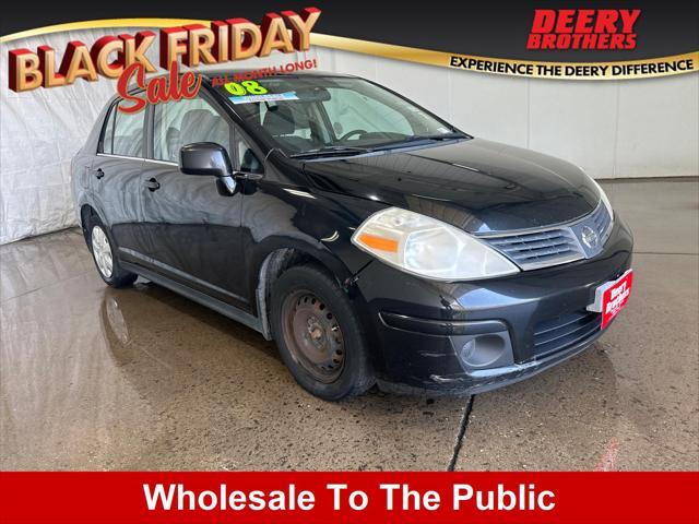 used 2008 Nissan Versa car, priced at $3,899