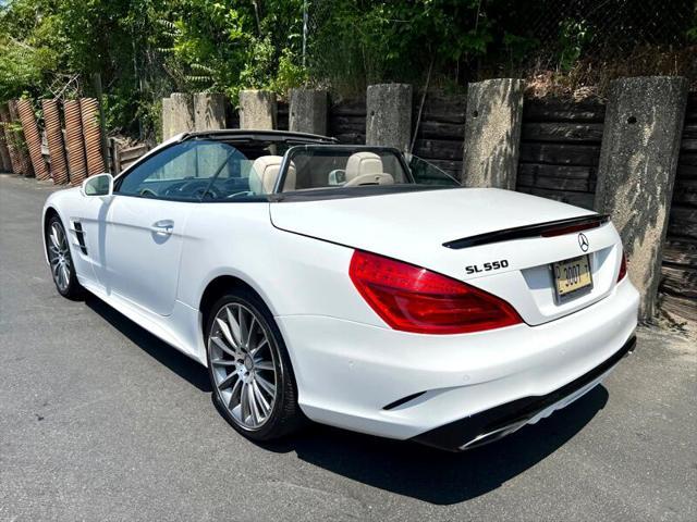 used 2017 Mercedes-Benz SL 550 car, priced at $44,999